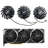 MSI GeForce RTX 3060, 3060Ti, 3070, 3070Ti VENTUS 3X Fan Replacement